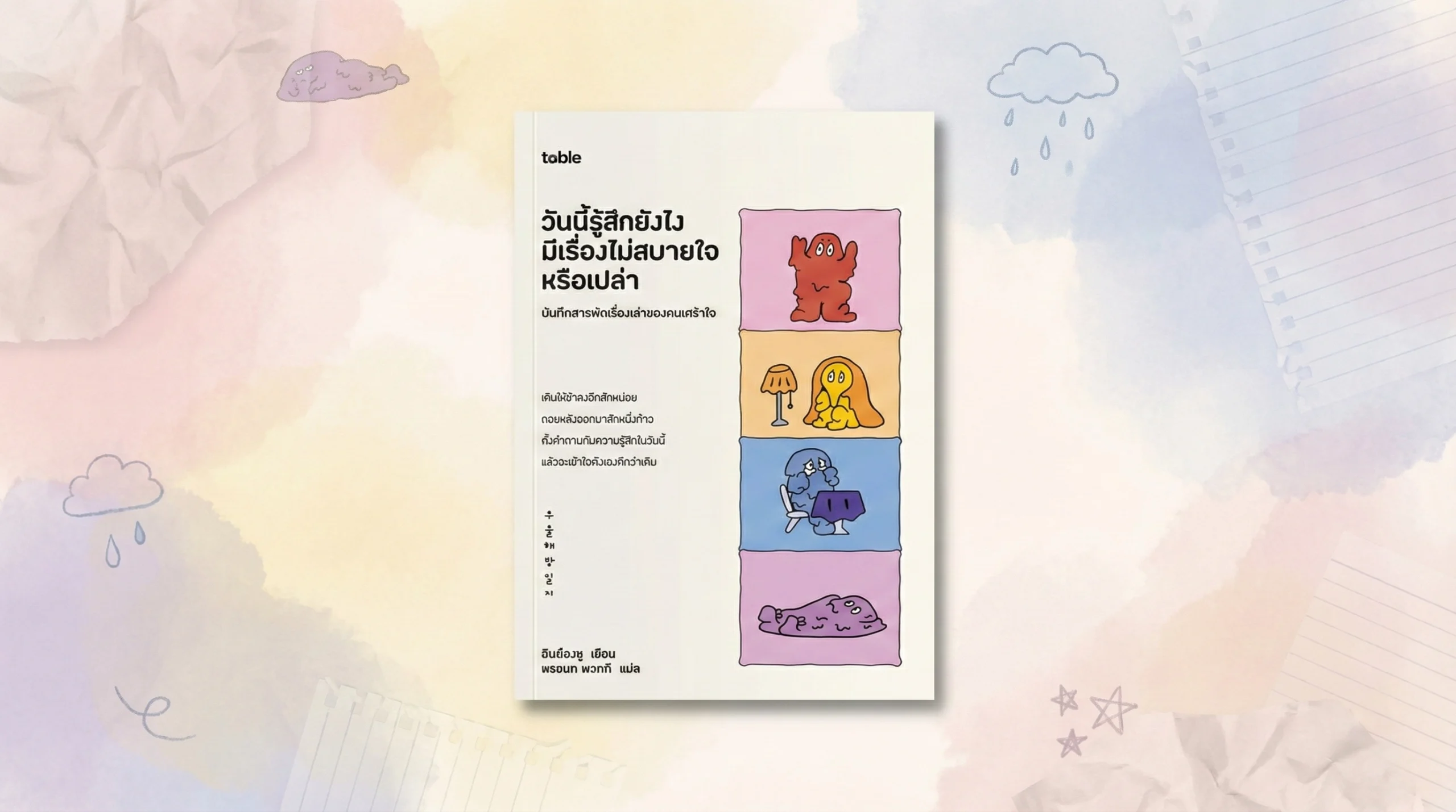 วันนี้รู้สึกยังไง มีเรื่องไม่สบายใจหรือเปล่า